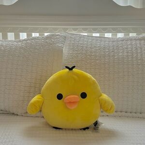 Yellow and Black Kawaii Stuffed Animal Toy